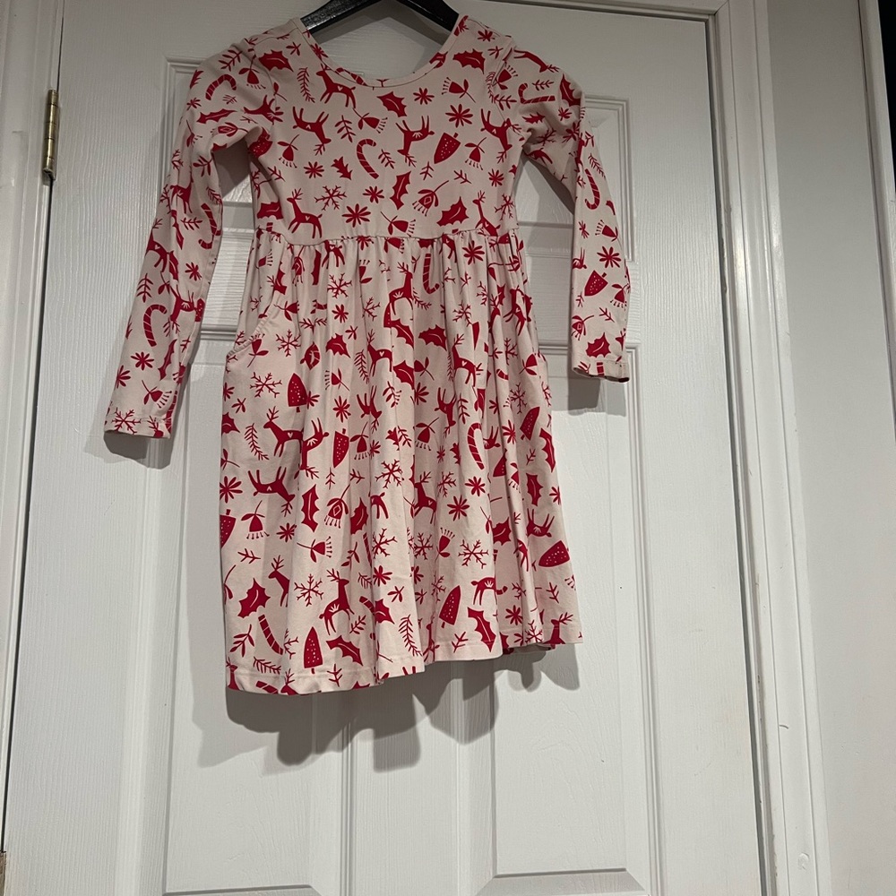 Hanna Andersson Christmas Skater Dress